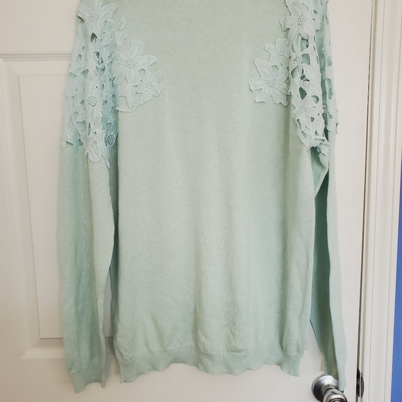 Forever 21 Cold Shoulder Sweater - Picture 2 of 5